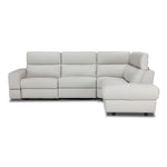 Bianca 3-Piece Power Sectional with Right Facing Chaise - Light Grey