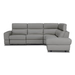 Bianca 3-Piece Power Sectional with Right Facing Chaise - Grey