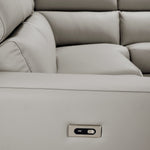 Bianca 3-Piece Power Sectional with Right Facing Chaise - Cream