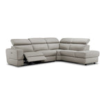 Bianca 3-Piece Power Sectional with Right Facing Chaise - Cream