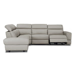 Bianca 3-Piece Power Sectional with Left Facing Chaise - Cream