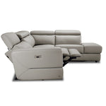 Bianca 3-Piece Power Sectional with Right Facing Chaise - Cream