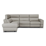 Bianca 3-Piece Power Sectional with Left Facing Chaise - Cream