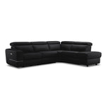 Bianca 3-Piece Power Sectional with Right Facing Chaise - Dark Grey