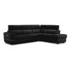 Bianca 3-Piece Power Sectional with Right Facing Chaise - Dark Grey