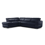 Bianca 3-Piece Power Sectional with Left Facing Chaise - Navy Blue