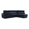 Bianca 3-Piece Power Sectional with Right Facing Chaise - Navy Blue