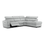 Bianca 3-Piece Power Sectional with Right Facing Chaise - White