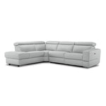 Bianca 3-Piece Power Sectional with Left Facing Chaise - White