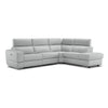 Bianca 3-Piece Power Sectional with Right Facing Chaise - White