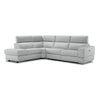 Bianca 3-Piece Power Sectional with Left Facing Chaise - White