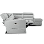 Bianca 3-Piece Power Sectional with Right Facing Chaise - White