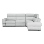 Bianca 3-Piece Power Sectional with Right Facing Chaise - White