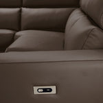 Bianca 3-Piece Power Sectional with Left Facing Chaise - Taupe