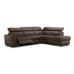 Bianca 3-Piece Power Sectional with Right Facing Chaise - Taupe