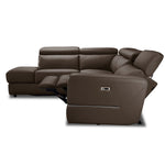 Bianca 3-Piece Power Sectional with Left Facing Chaise - Taupe