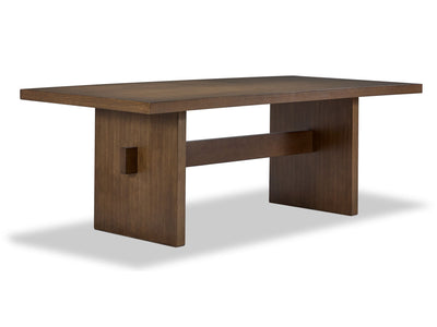Biscotti Dining Table - Light Brown