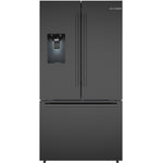Bosch 500 Series 36" 21.6 Cu. Ft. Black Stainless French Door Refrigerator - B36CD52SNB