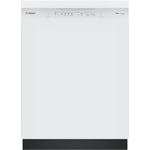 Bosch White 300 Series Built-In Dishwasher with Home Connect (48 dBA) - SHE41CM2N