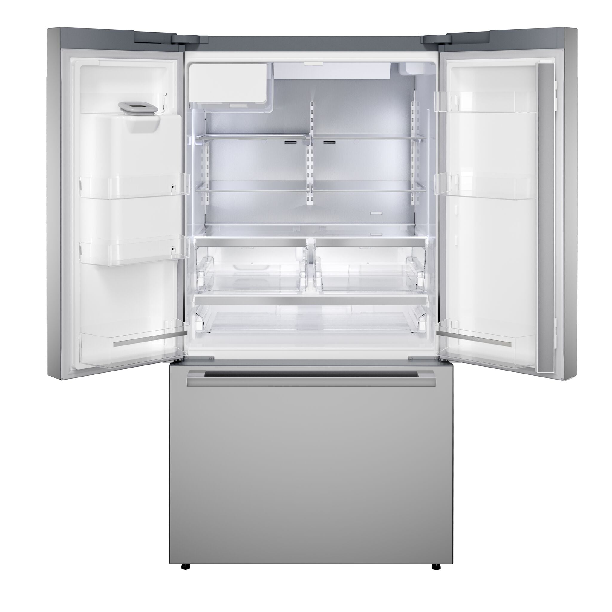 Bosch 36" 26.0 Cu. Ft. Stainless Steel Counter-Depth French Door Refrigerator - B36FD52SNS