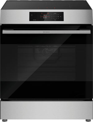Bosch 30" Stainless Steel 300 Series Electric Freestanding Range (5.8 Cu. Ft.) - HIF3050MC