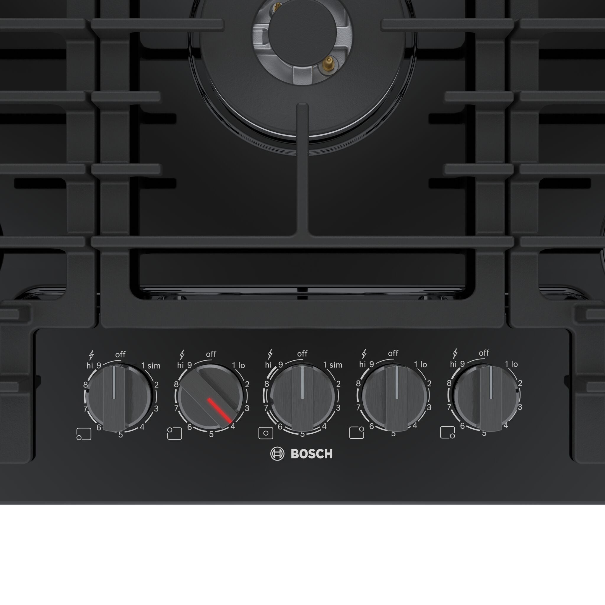 Bosch Black 30" 800 Series Gas Cooktop - NGM8049UC