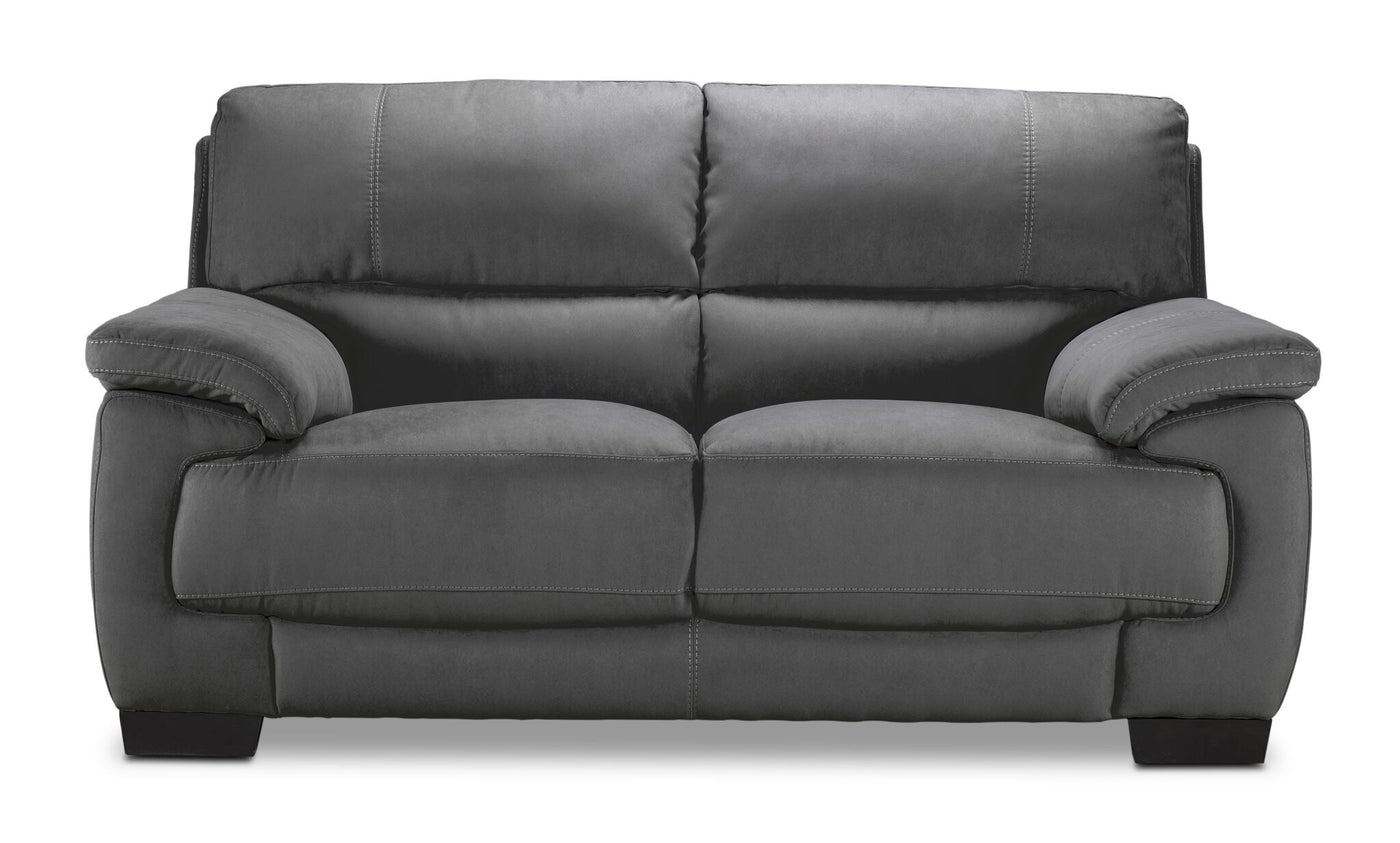 Brody Loveseat - Dark Grey