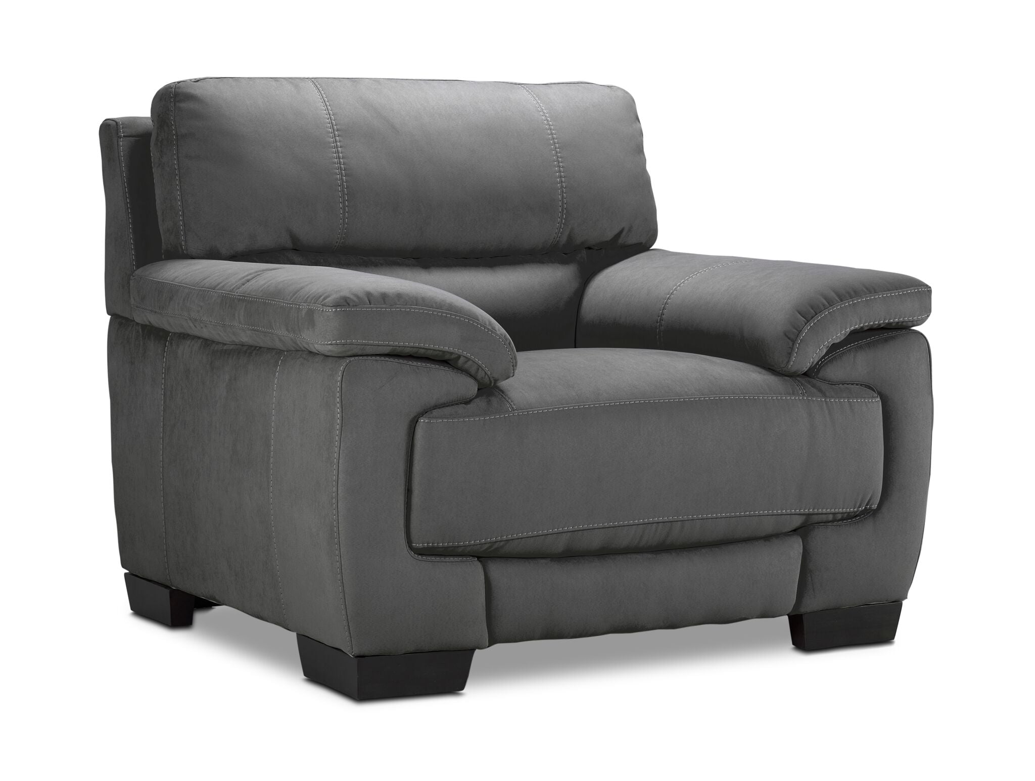 Brody Sofa, Loveseat and Chair Set - Dark Grey