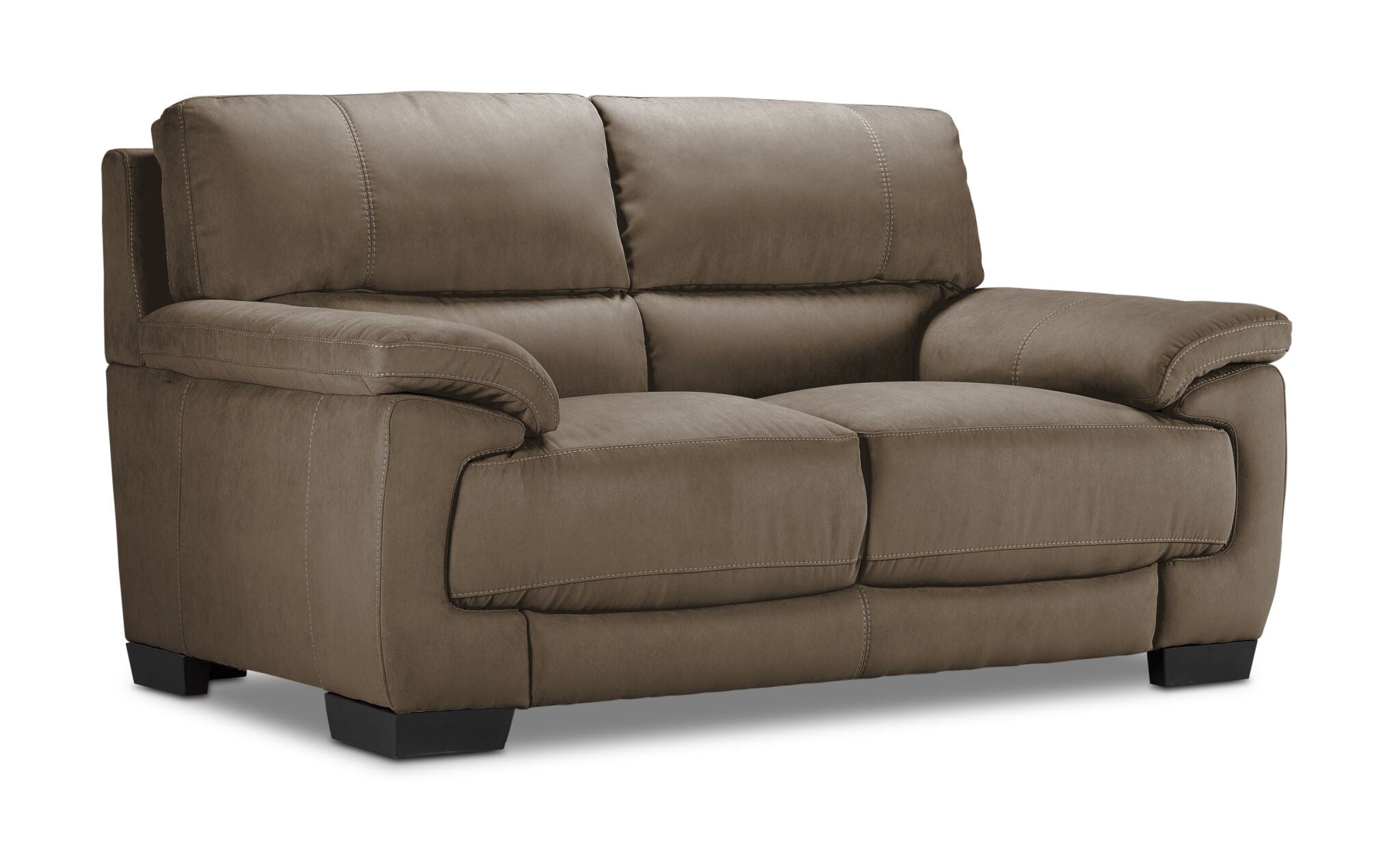 Brody Sofa and Loveseat Set - Taupe