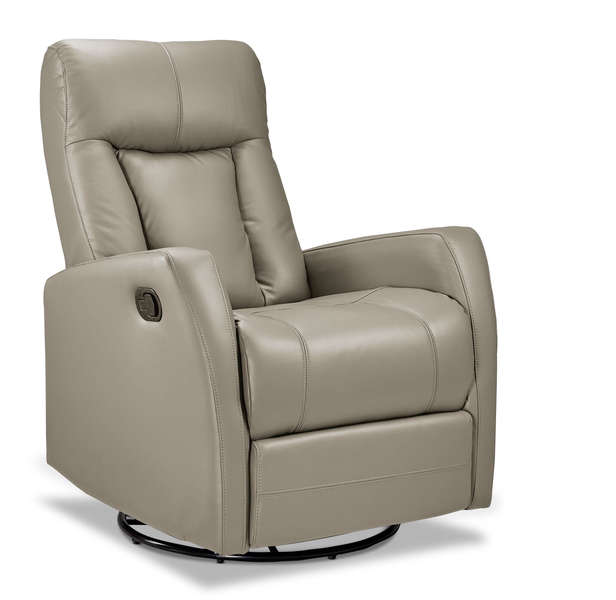 Bronco Swivel Glider Recliner - Taupe