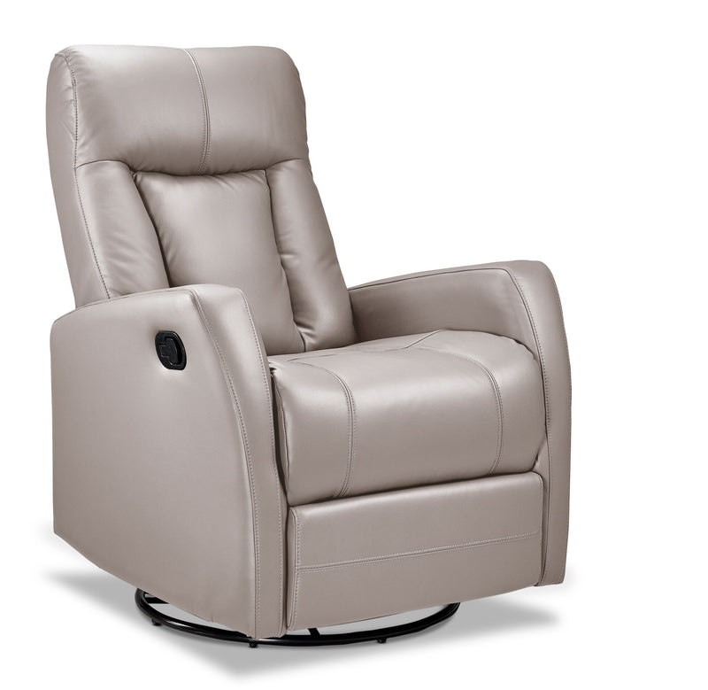 Bronco Swivel Glider Recliner - Taupe | Leon's