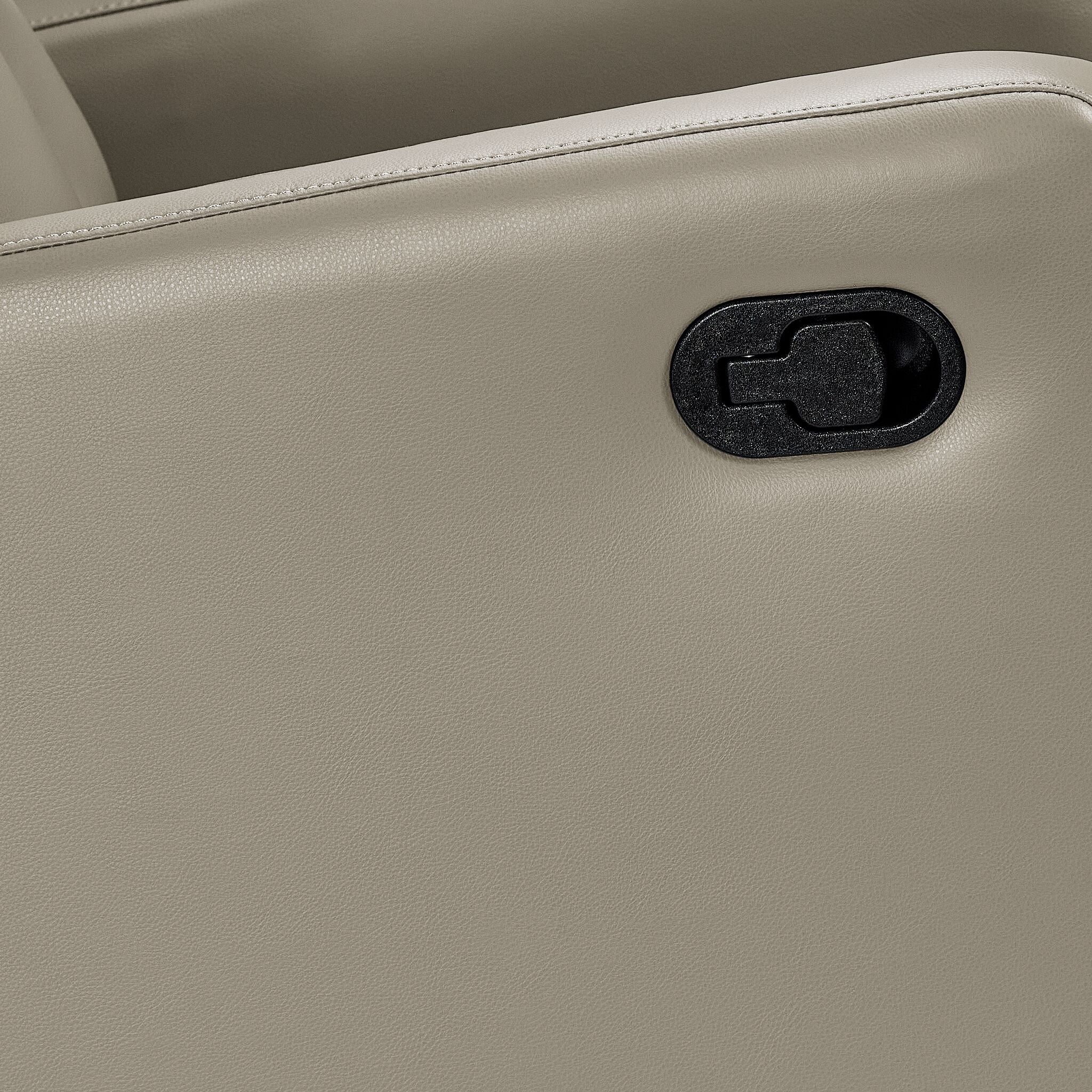 Bronco Swivel Glider Recliner - Taupe