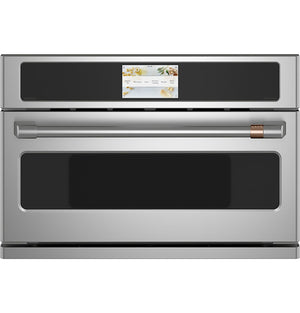 Café Stainless Steel 30" Smart Five-in-One Wall Oven with 120V Advantium® Technology - CSB913P2VS1