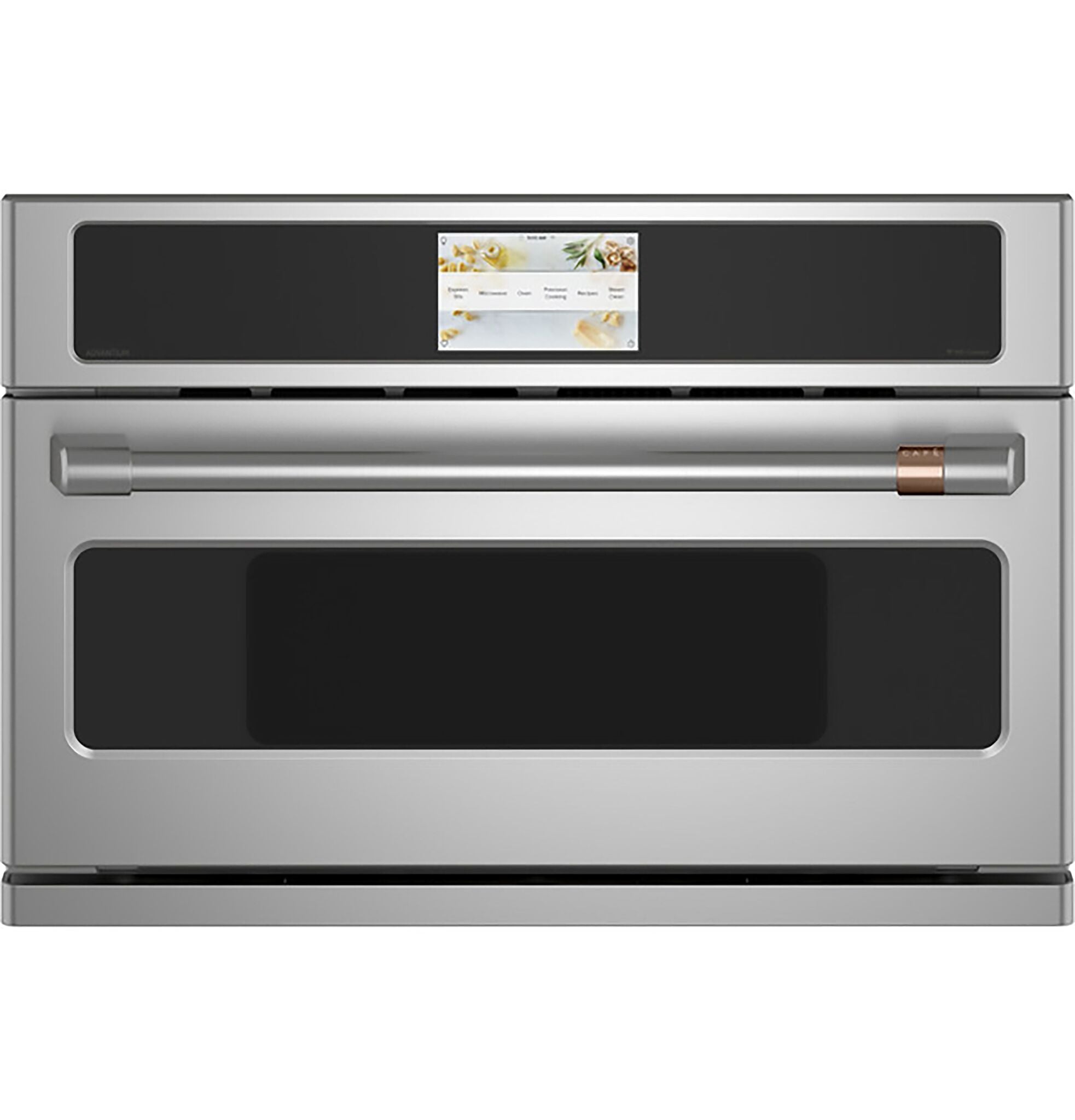Café Stainless Steel 30'' Smart Five-in-One Wall Oven with 240V Pro Advantium® Technology - CSB923P2VS1