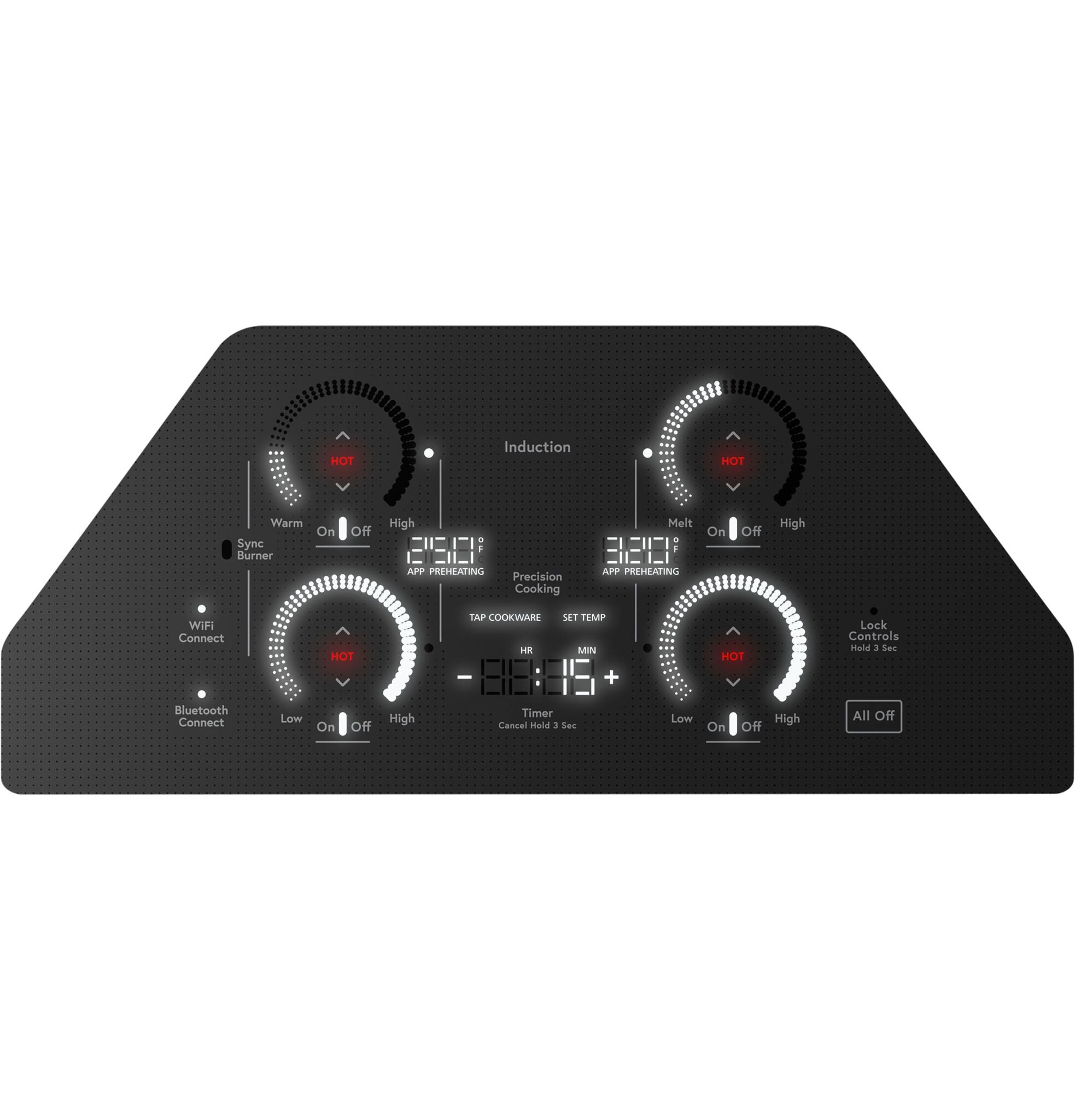 Café Black 30" Built-in Touch Control Induction Cooktop - CHP90301TBB