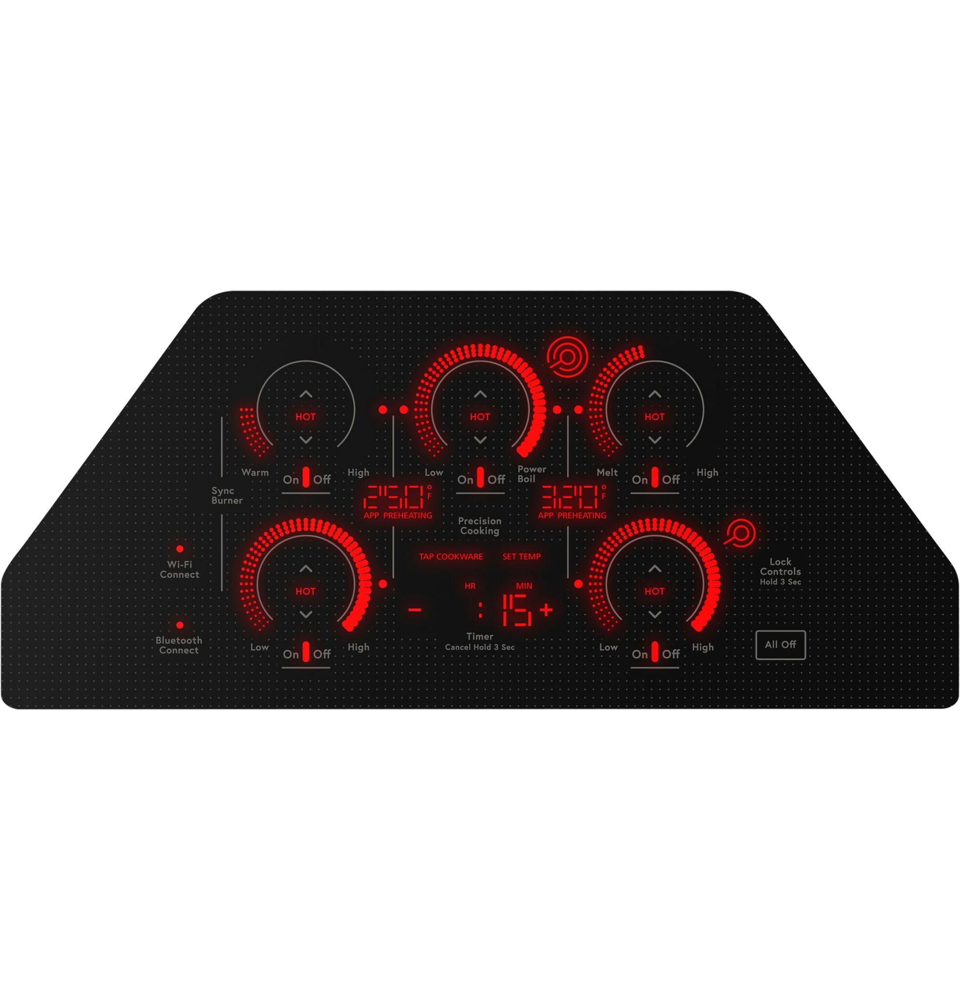 Café Stainless Steel 36" Touch-Control Electric Cooktop - CEP90362TSS