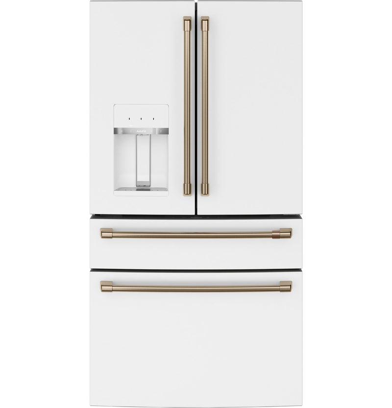 Café Matte White Smart Counter-Depth 4-Door French-Door