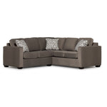 Caleb 2-Piece Sectional with Left-Facing Loveseat - Arlo Brown