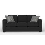 Caleb Queen Sofa Bed with Innerspring Mattress - Sutton Black