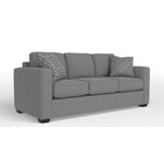 Caleb Queen Sofa Bed with Innerspring Mattress - Sutton Charcoal