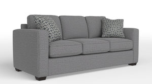 Caleb Queen Sofa Bed with Innerspring Mattress - Sutton Charcoal