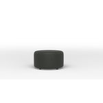Caleb Round Ottoman - Bondi Dark Grey