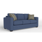 Caleb Queen Sofa Bed with Innerspring Mattress - Cabana Blue