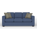 Caleb Queen Sofa Bed with Innerspring Mattress - Cabana Blue