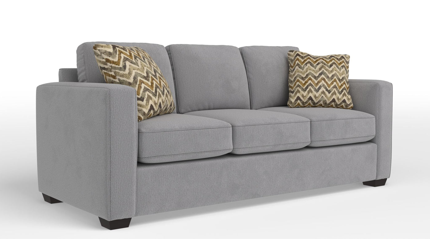 Caleb Queen Sofa Bed with Innerspring Mattress - Cabana Grey