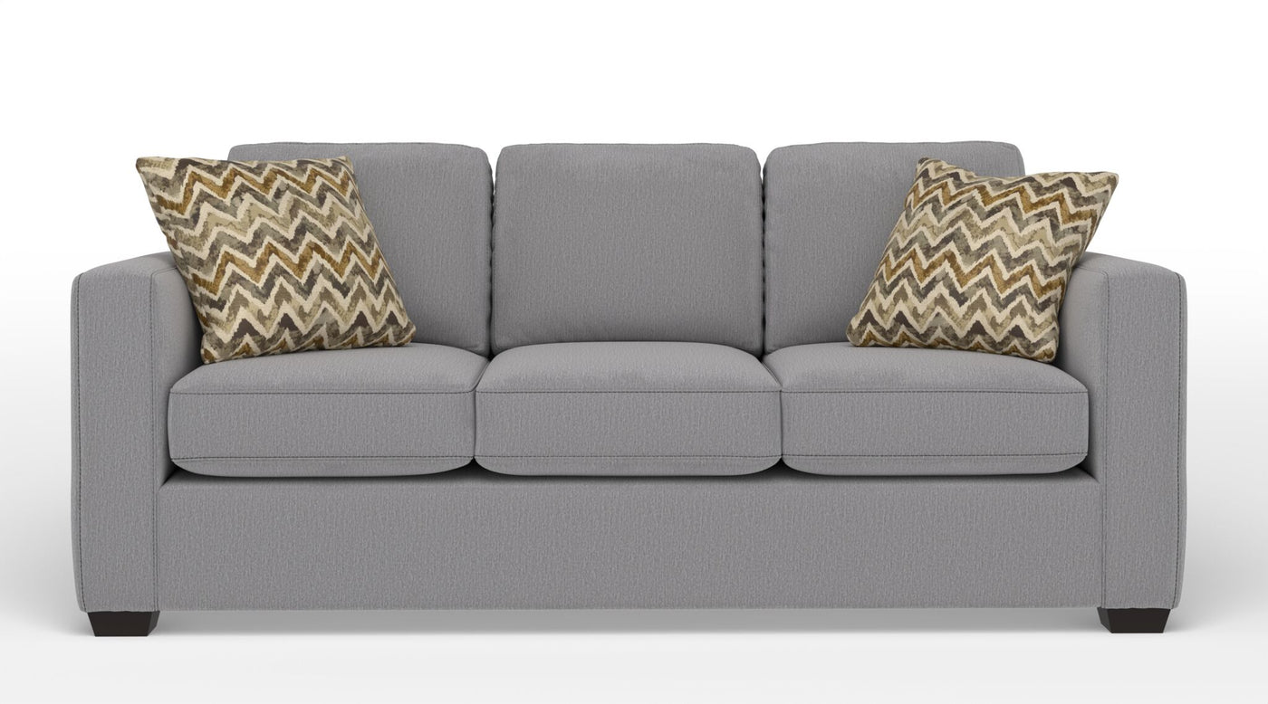 Caleb Queen Sofa Bed with Innerspring Mattress - Cabana Grey