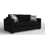 Caleb Queen Sofa Bed with Innerspring Mattress - Jacob Dark Grey