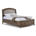 Camelot 3 - Piece King Storage Bed - Burnished Beige