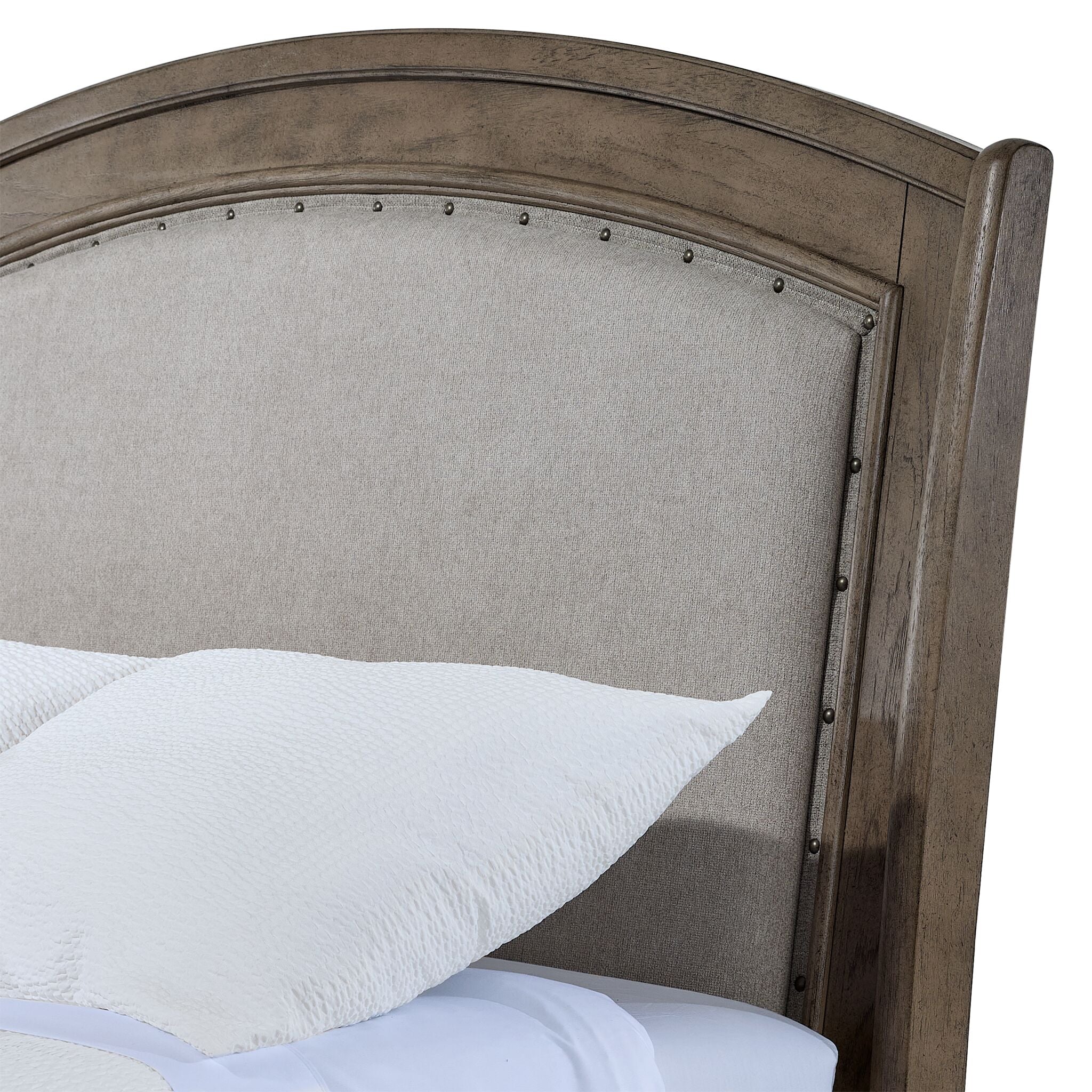 Camelot 3 - Piece King Storage Bed - Burnished Beige