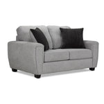Carolina Sofa and Loveseat Set - Light Grey